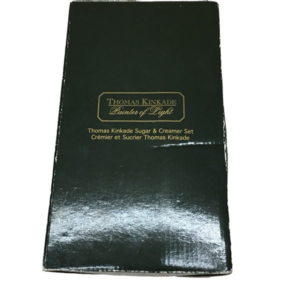 VINTAGE Thomas Kinkade Sugar Creamer Set - Painter of Light - Avon - Picture 15 of 16